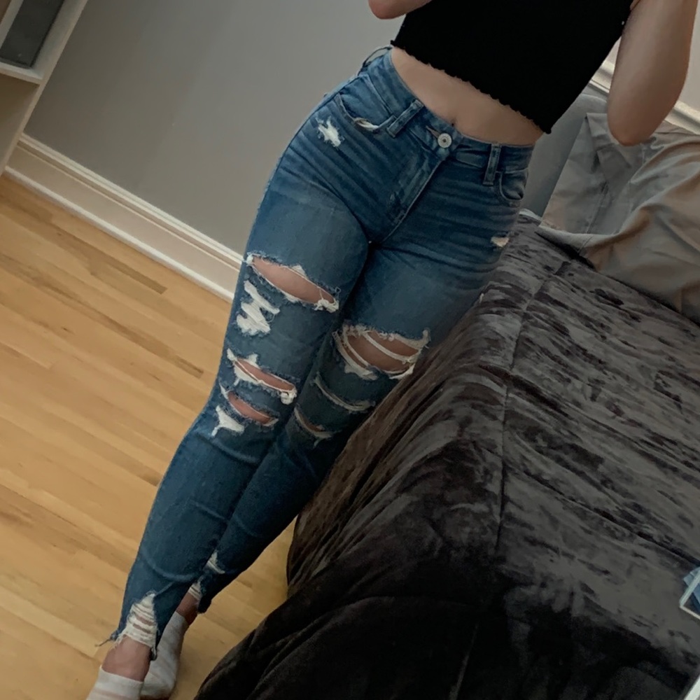 Curvy High Rise Jeggings